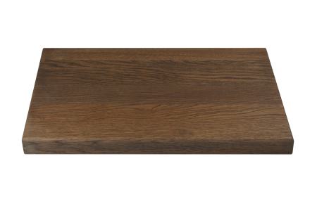 Fertigstufen - Eiche<br/>massiv, gedämpft, durchgehende Lamelle in A/B Qualität, Stärke ca. 40 mm, "black" geölt