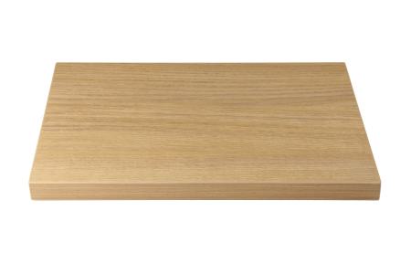 Fertigstufen - DekoStairs "honey oak"<br/>Sandwichkonstruktion (40 mm) mit beidseitig 0,8 mm erhöht abriebfesten Schichtstoff der Firma Resopal beleimt. Schmalflächen mit 2 mm ABS Kante PUR beschichtet. Kanten horizontal gerundet.