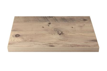 Fertigstufen - DekoStairs "mississippi pine"<br/>Sandwichkonstruktion (40 mm) mit beidseitig 0,8 mm erhöht abriebfesten Schichtstoff der Firma Resopal beleimt. Schmalflächen mit 2 mm ABS Kante PUR beschichtet. Kanten horizontal gerundet.