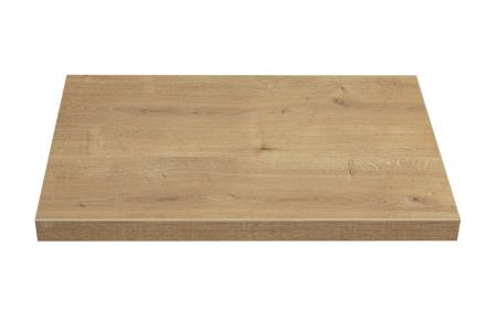 Fertigstufen - DekoStairs "hamilton eiche natur"<br/>Sandwichkonstruktion (40 mm) mit beidseitig 0,8 mm erhöht abriebfesten Schichtstoff der Firma Egger beleimt. Schmalflächen mit 2 mm ABS Kante PUR beschichtet. Kanten horizontal gerundet.