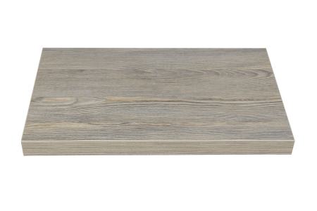 Fertigstufen - DekoStairs "limed oak, brownish"<br/>Sandwichkonstruktion (40 mm) mit beidseitig 0,8 mm erhöht abriebfesten Schichtstoff der Firma Resopal beleimt. Schmalflächen mit 2 mm ABS Kante PUR beschichtet. Kanten horizontal gerundet.